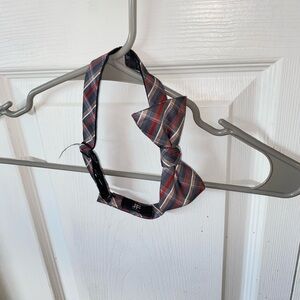JF Plaid Bow Tie - Red and Blue